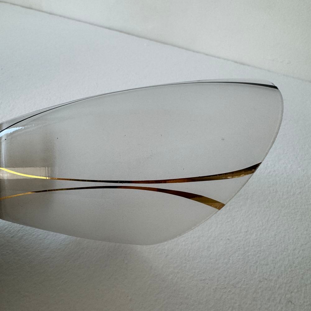 LOT 3 ANCIENNES APPLIQUES INCLINEES 1950 VINTAGE
D�coration