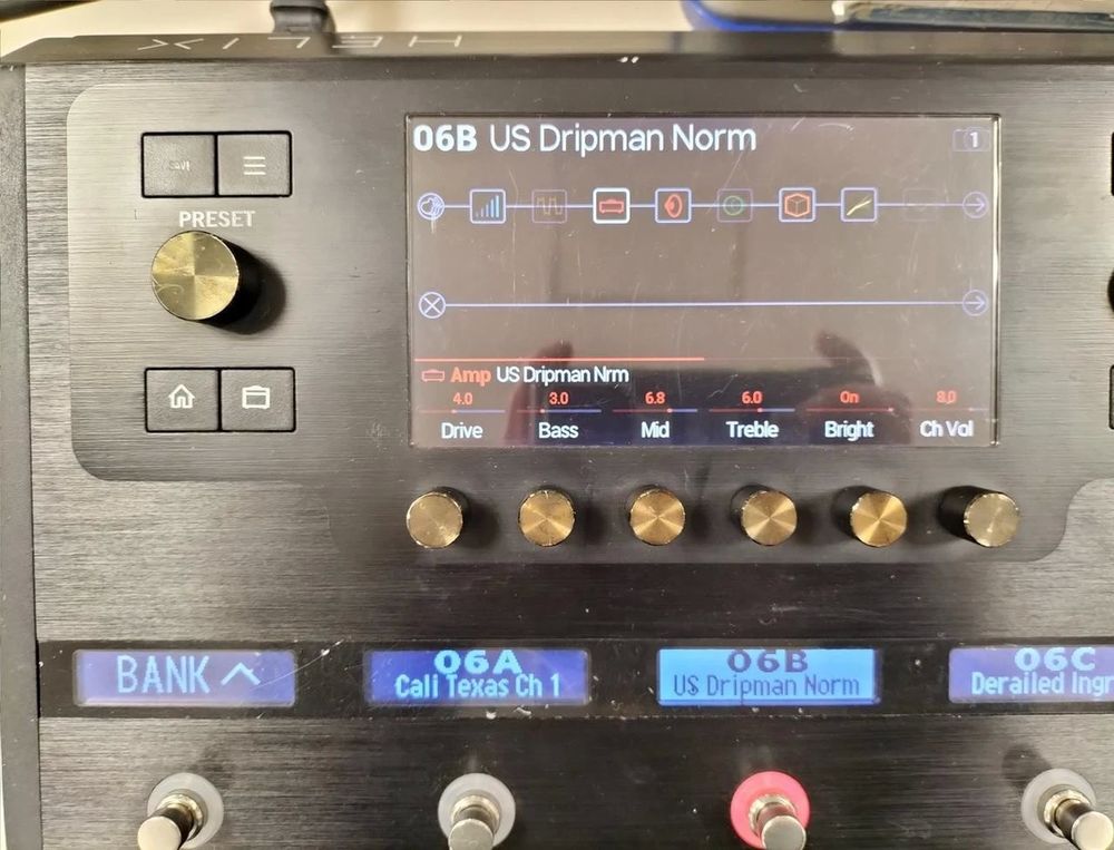 Line 6 helix Instruments de musique
