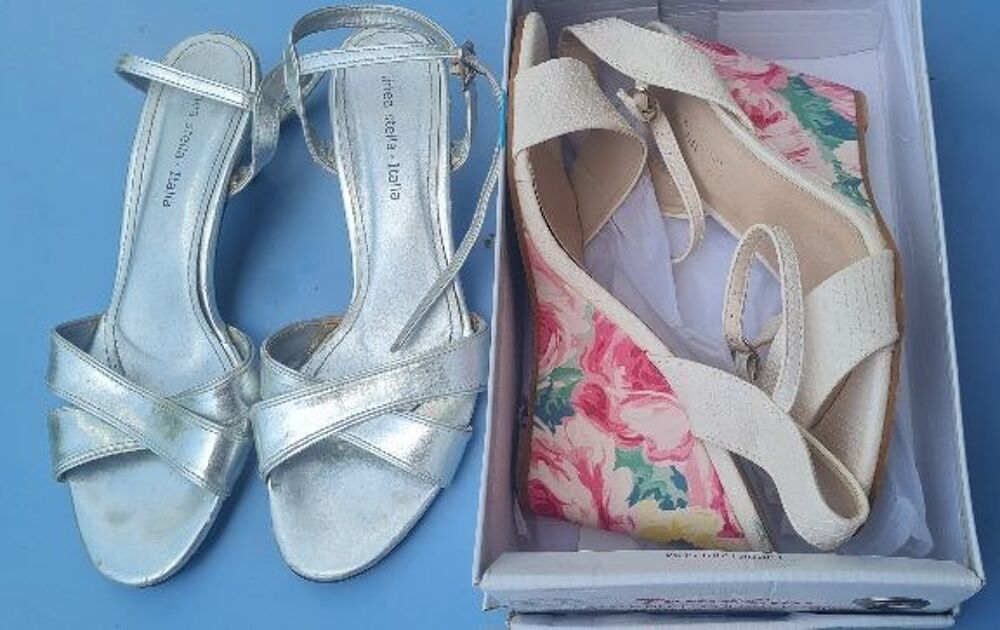 3 paires chaussures femme 38/39 Chaussures