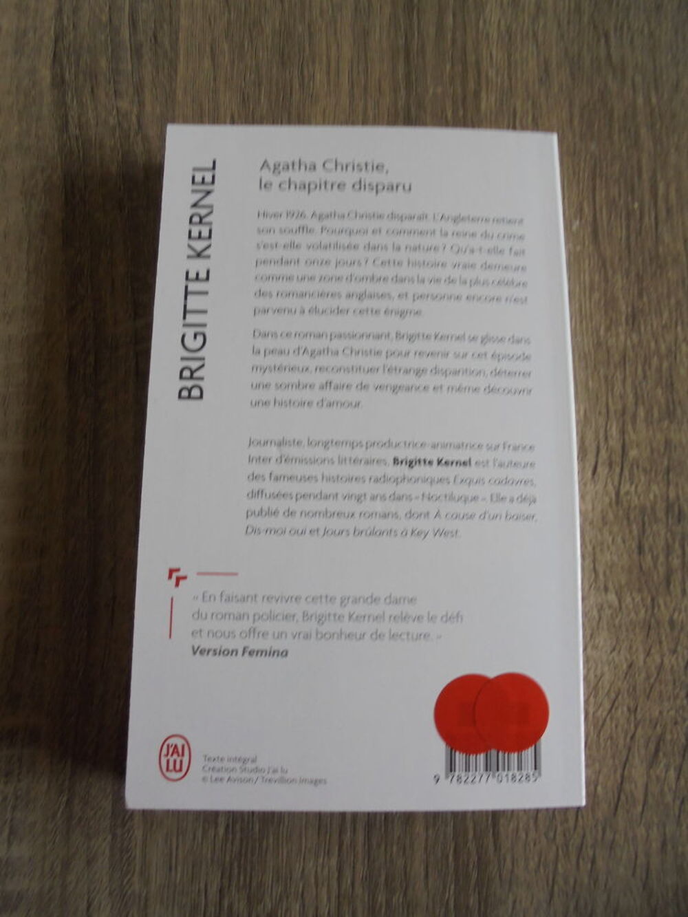 Agatha Christie, le chapitre disparu (123) Livres et BD