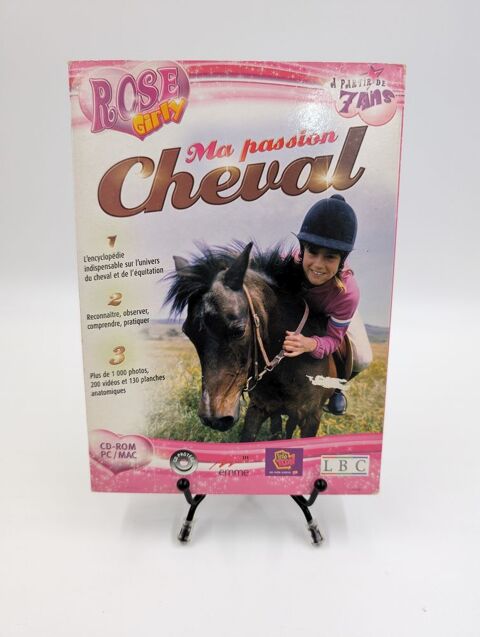 Jeu PC Rose Girly Ma Passion Cheval en boite, sans notices 1 Vulbens (74)