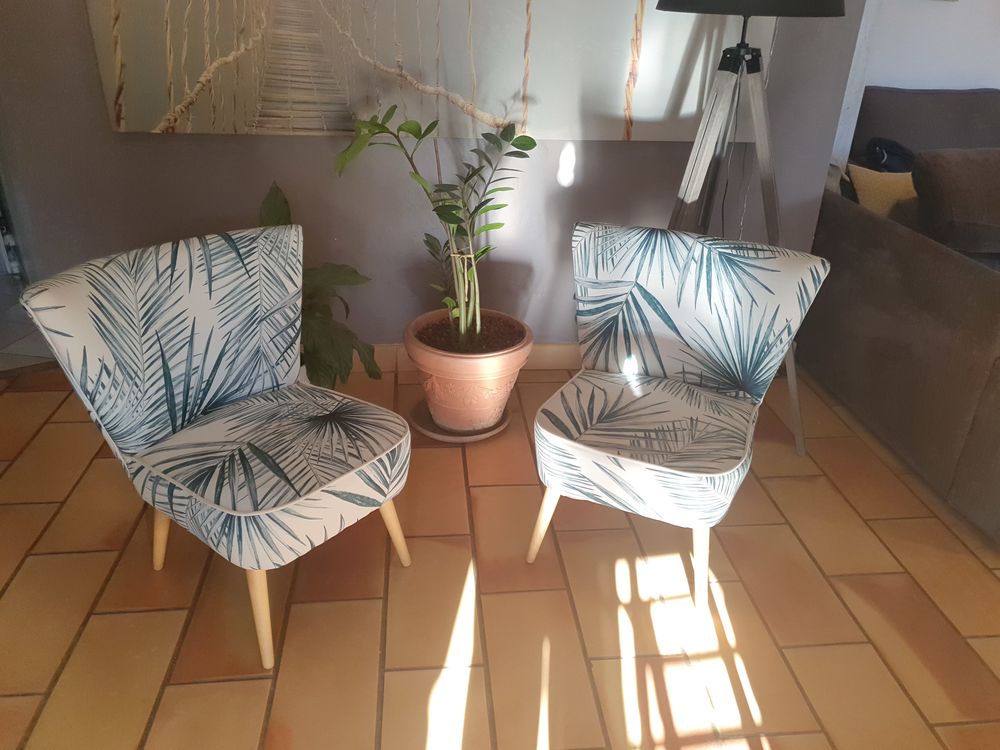 Fauteuil pied bois Meubles