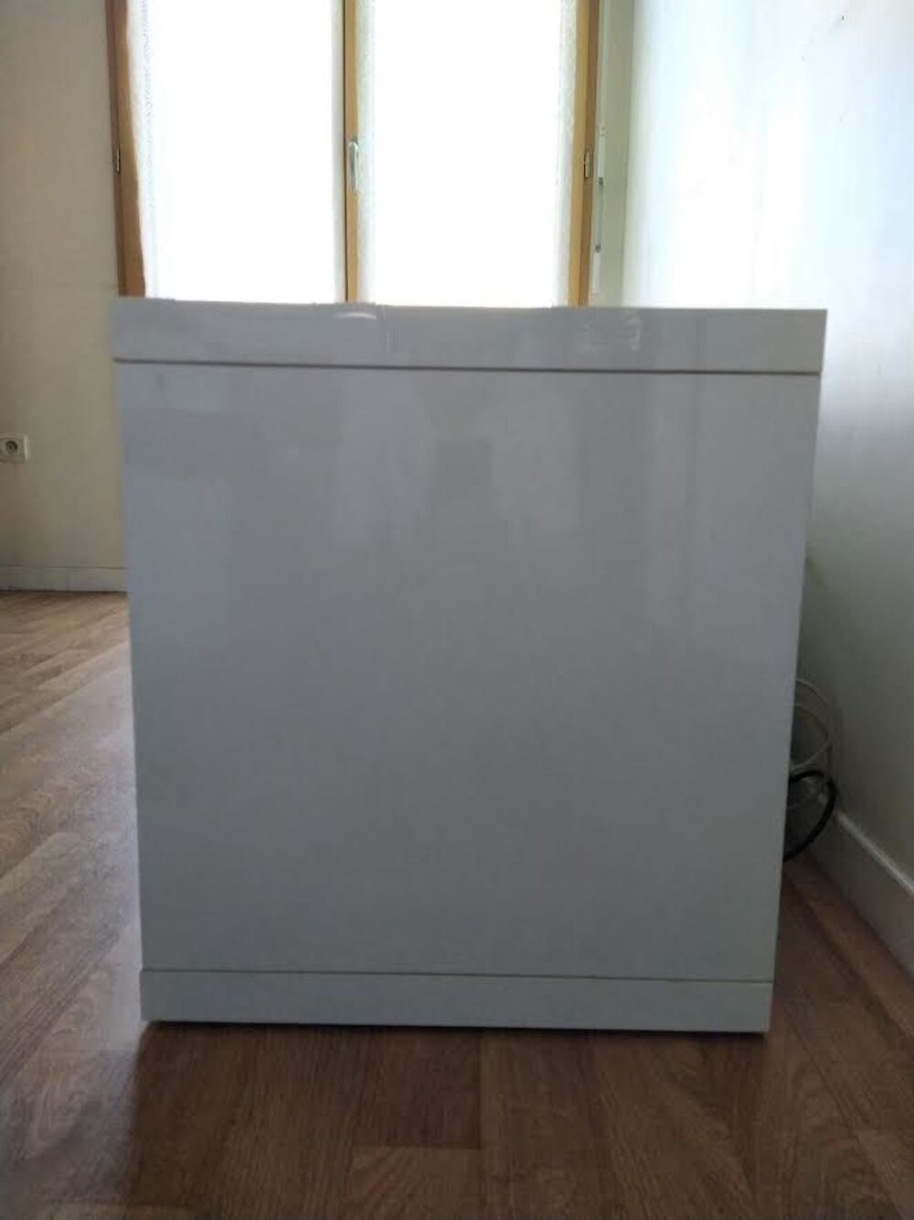 Meuble TV Blanc laqu&eacute; Meubles