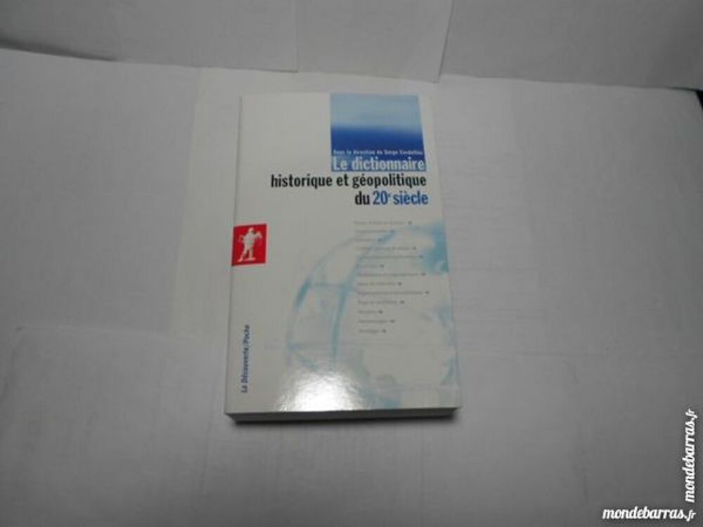 Dictionnaire Historique &amp;G&eacute;opolitique Livres et BD
