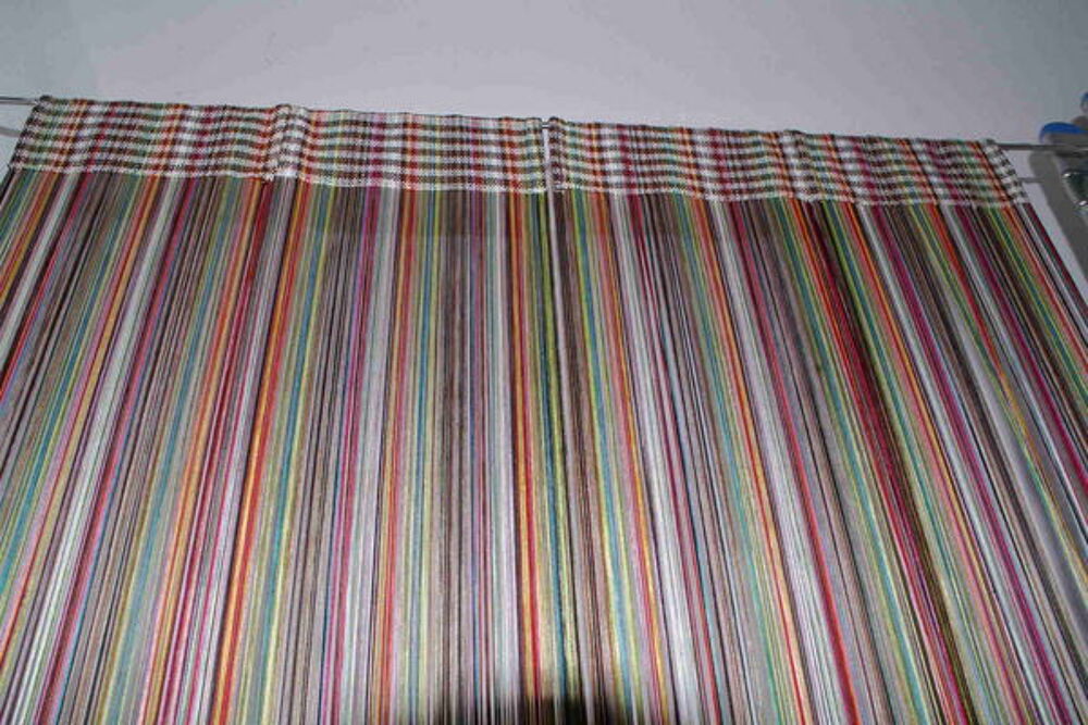 Panneaux fils multicolores pour rideaux porte ou fen&ecirc;trre Décoration