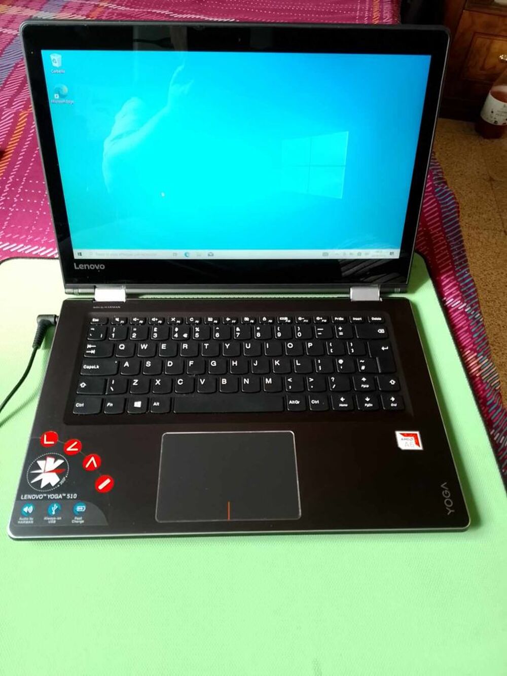 Portable lenovo yoga 510 / amd a6 9310 / Matériel informatique