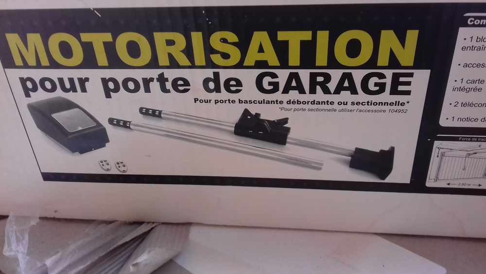 Motorisation pour porte de garage Jardin
