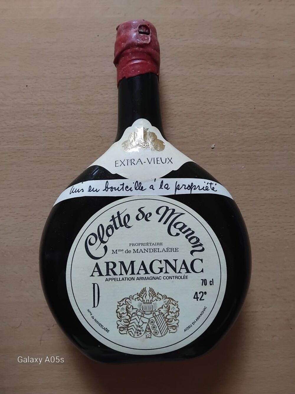 Bas Armagnac Clotte de Manon - Ancienne bouteille carton 