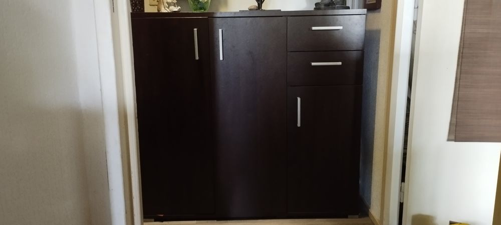 Meuble de rangement moderne couleur Weng&eacute; Meubles