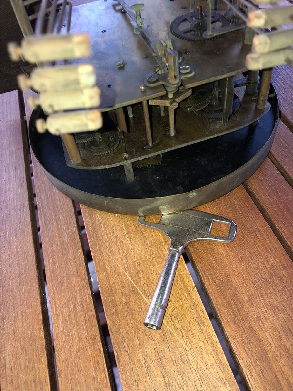 ANCIEN CARILLON HORLOGE Dcoration