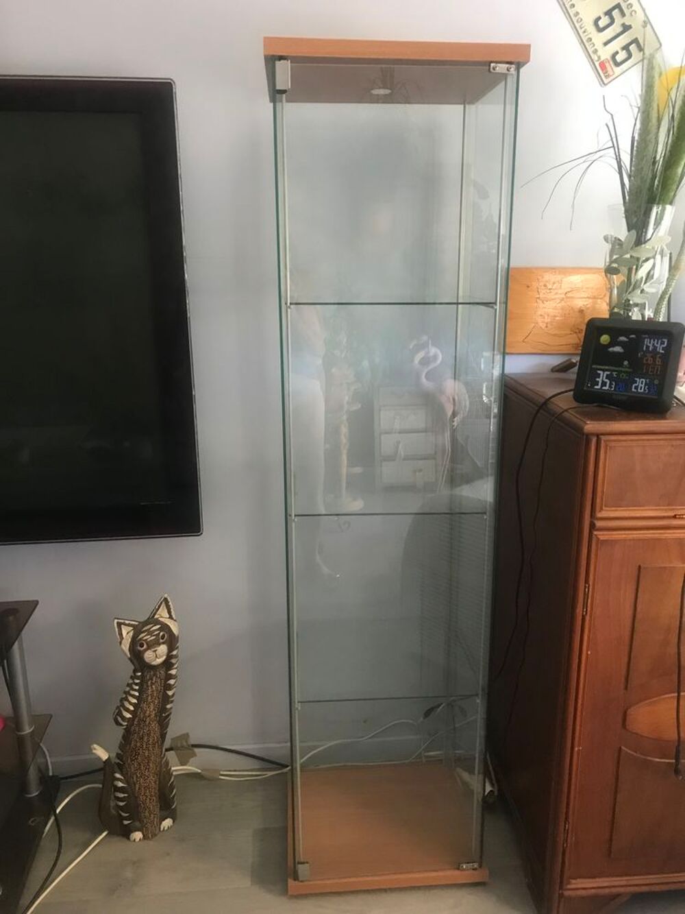 grande vitrine en verre Meubles