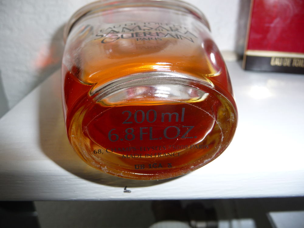 FLACON GUERLAIN SAMSARA EAU DE TOILETTE 1989 . 200ML RARE 
