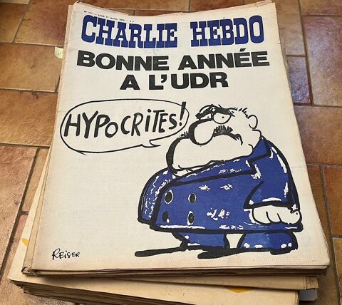 Lot 53 numéros de Charlie Hebdo - Années1973- 1974  120 Ivry-sur-Seine (94)