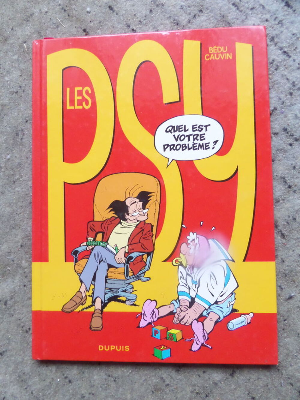 5 bandes dessin&eacute;es DOCTEUR PSY Livres et BD