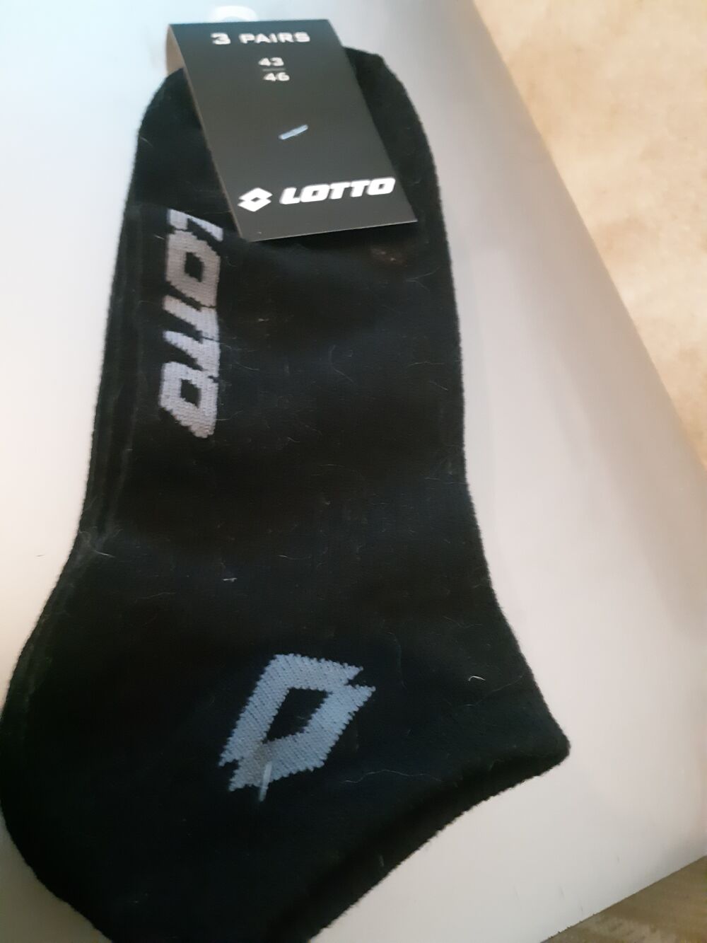 Socquettes lotto 3 paires neuves 43/46 Vtements