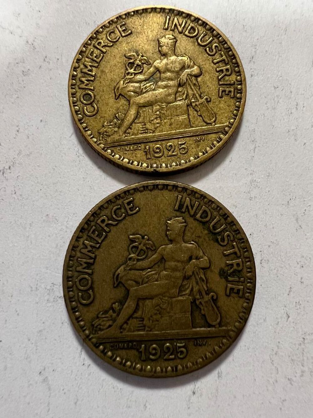 Bon pour 2 Franc 1924. 