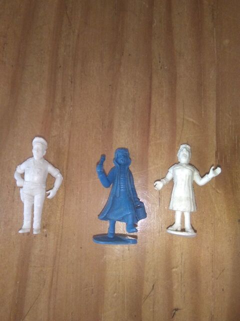 3 MINIS FIGURINES PERSONNAGES TINTIN 10 Amiens (80)