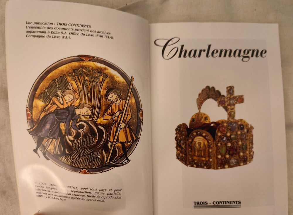 Livre "Les grands noms de l'histoire : Charlemagne" Livres et BD