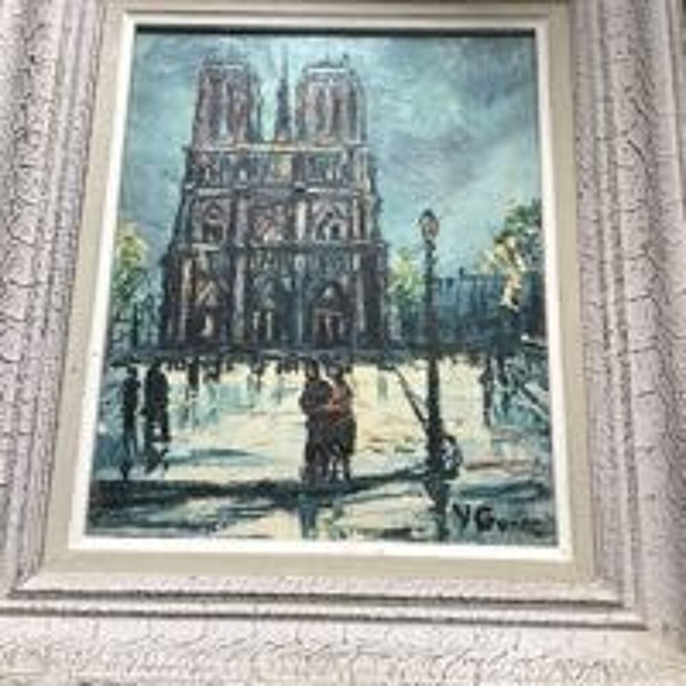 tableau Notre Dame de Paris Yves Gonec 