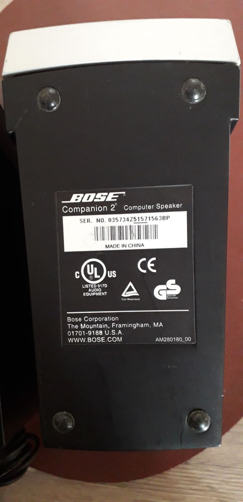Enceintes BOSE companion 2 Audio et hifi