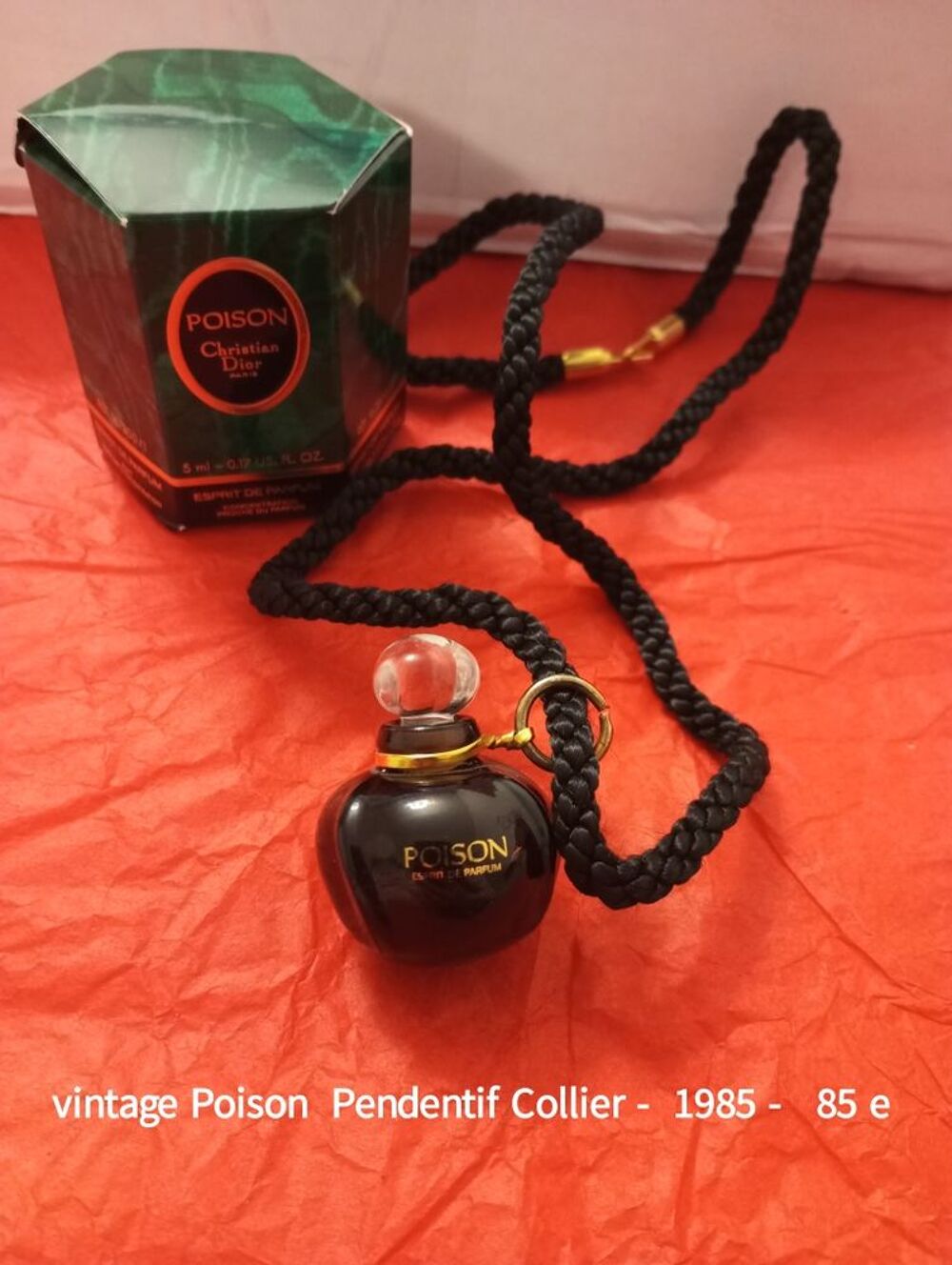 miniature de parfum Poison de Dior 