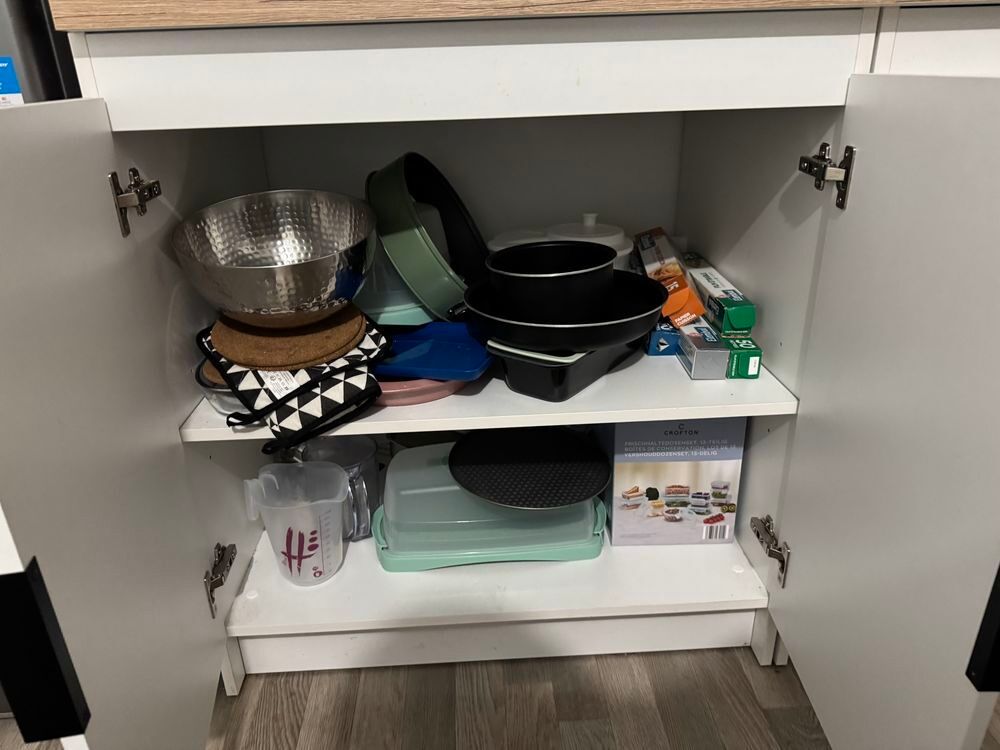 Cuisine 140cm + plaque de cuisson vitroc&eacute;ramique Meubles