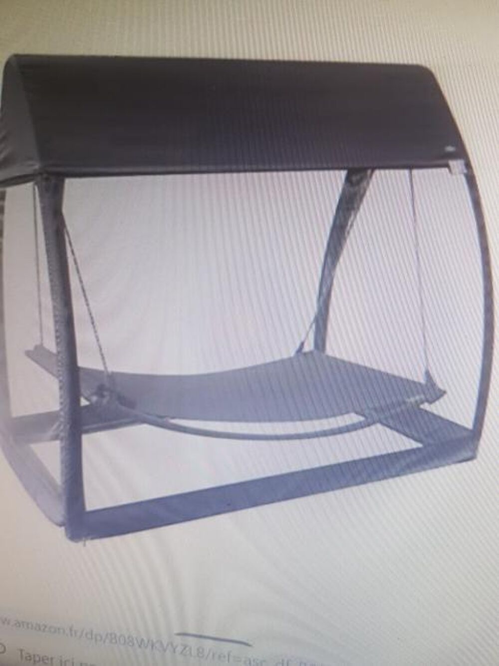 hamac avec protection solaire Jardin
