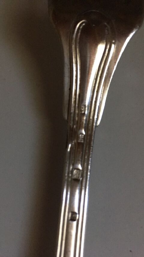 Cuill�res en argent six 250 Saint-Julien-les-Rosiers (30)