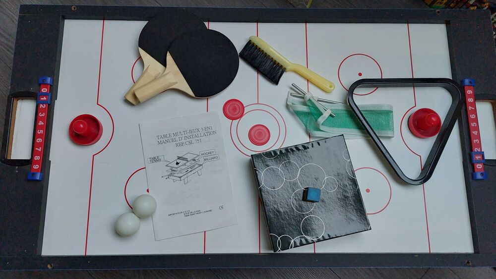 TABLE MULTI-JEUX 3 EN 1 Jeux / jouets