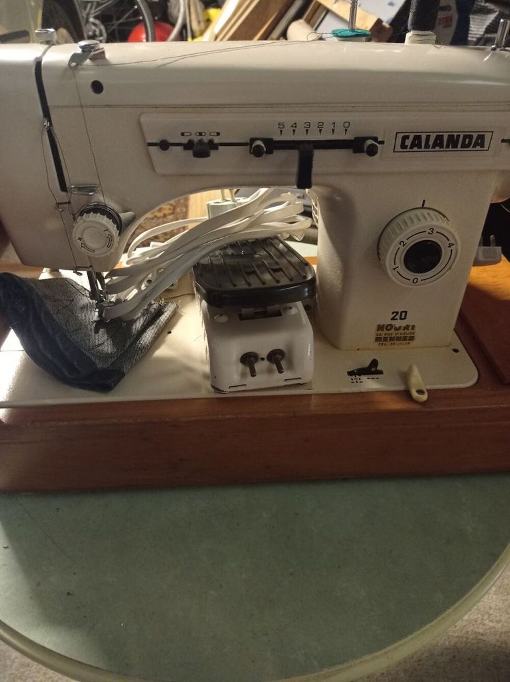 Machine &agrave; coudre Calanda vintage Electroménager