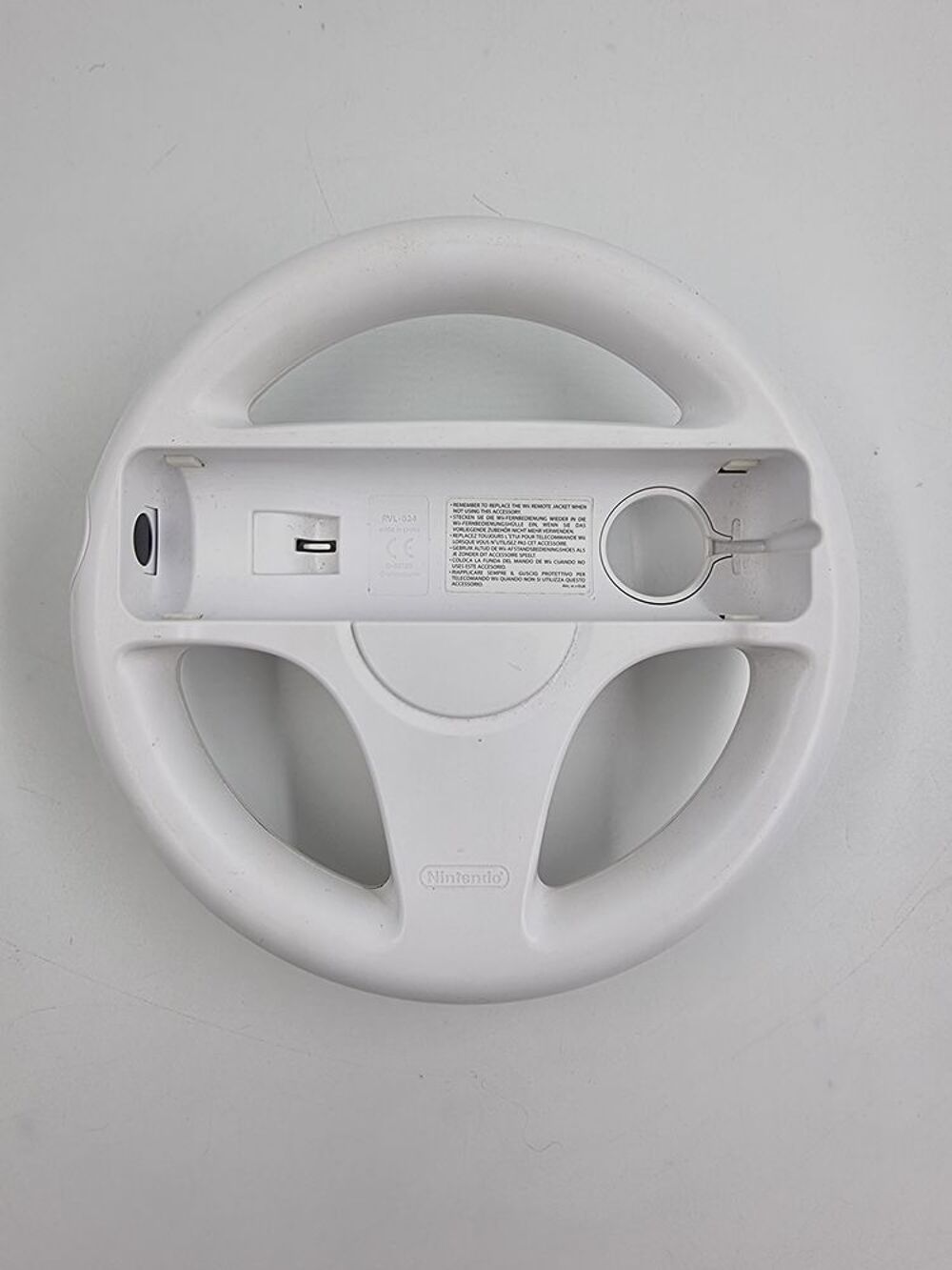 Accessoire Nintendo Wii volant blanc officiel Consoles et jeux vidéos