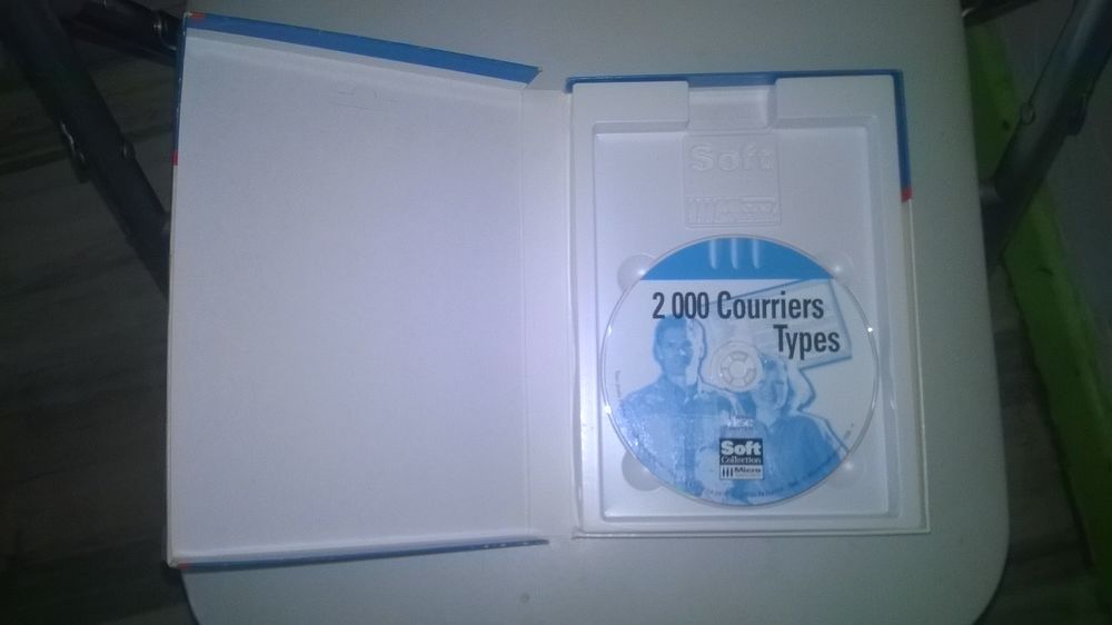 Logiciel 2000 Courriers Types
Micro Application
Matériel informatique
