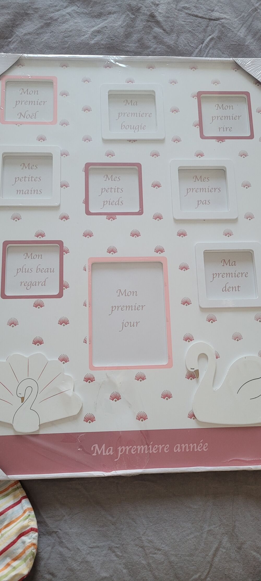 Cadre photo ma 1 &egrave;re ann&eacute;e Décoration
