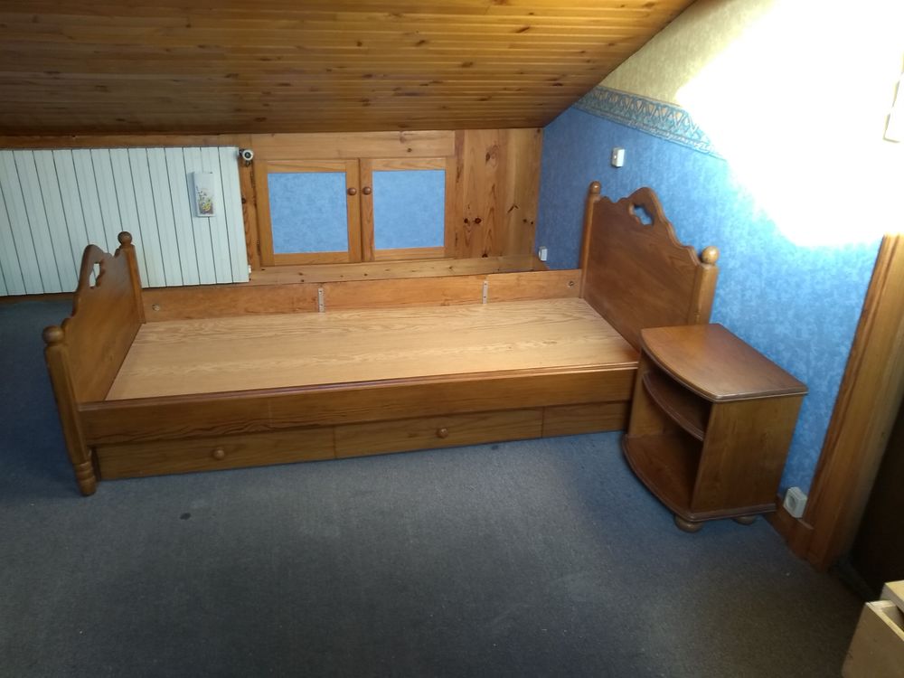 Lit 1 personne 190 x 90 Meubles