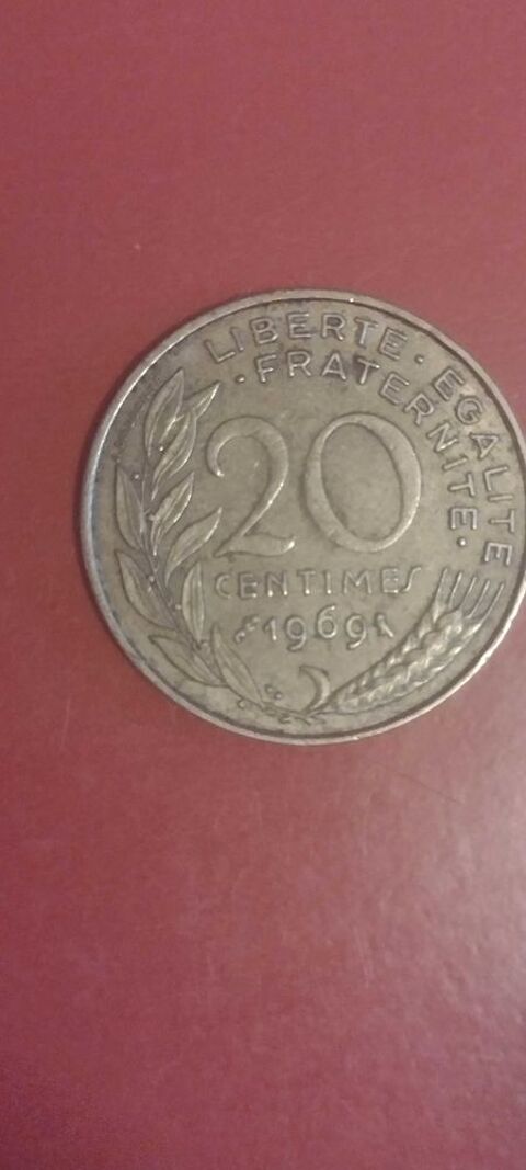 pièces de collection France 20 CT 1969 100 Angoulême (16)