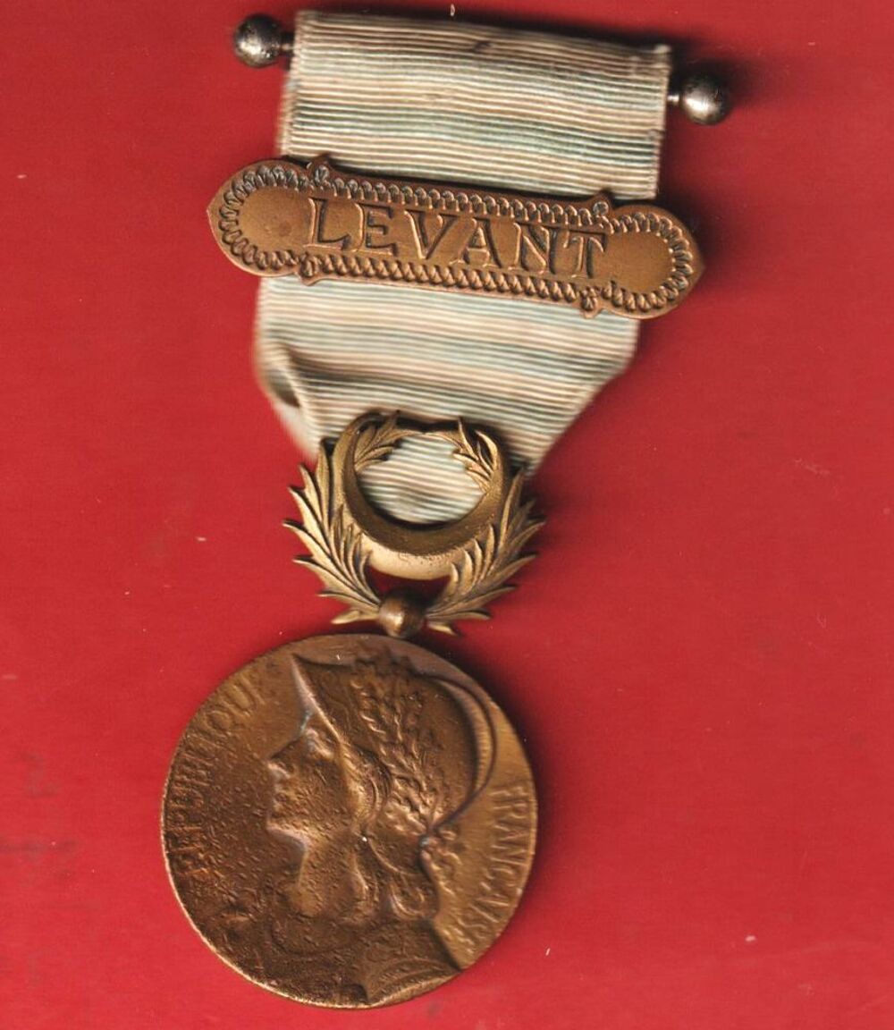 M&eacute;daille Militaire du Levant Syrie-Cilicie 1922. 