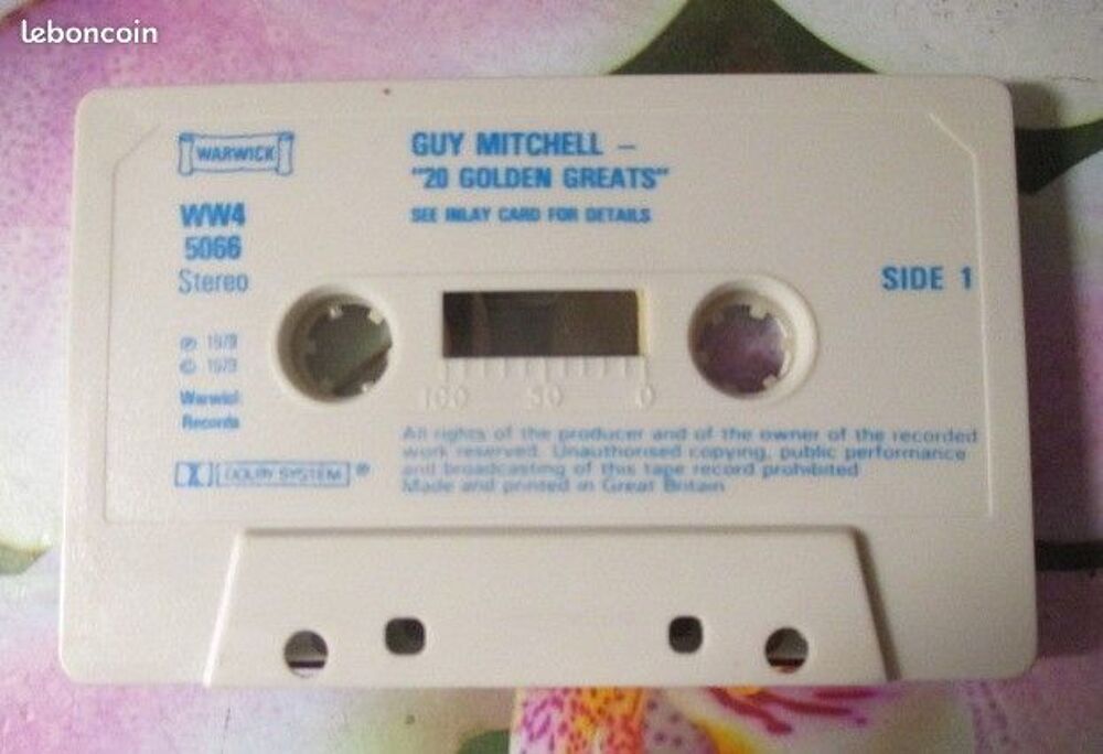 Cassette audio Guy Mitchell CD et vinyles
