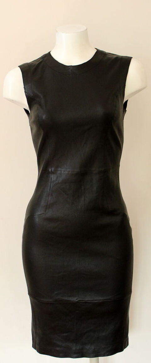 Robe cuir noir VENT COUVERT T.38 180 Issy-les-Moulineaux (92)