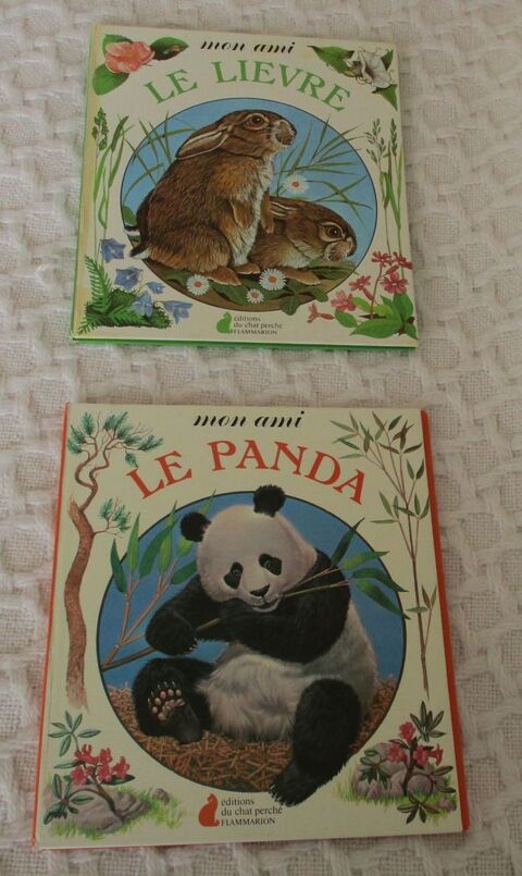 2 LIVRES : LE PANDA -  LE LIEVRE - EDITIONS CHAT PERCHE 5 Saint-Andr�-les-Vergers (10)