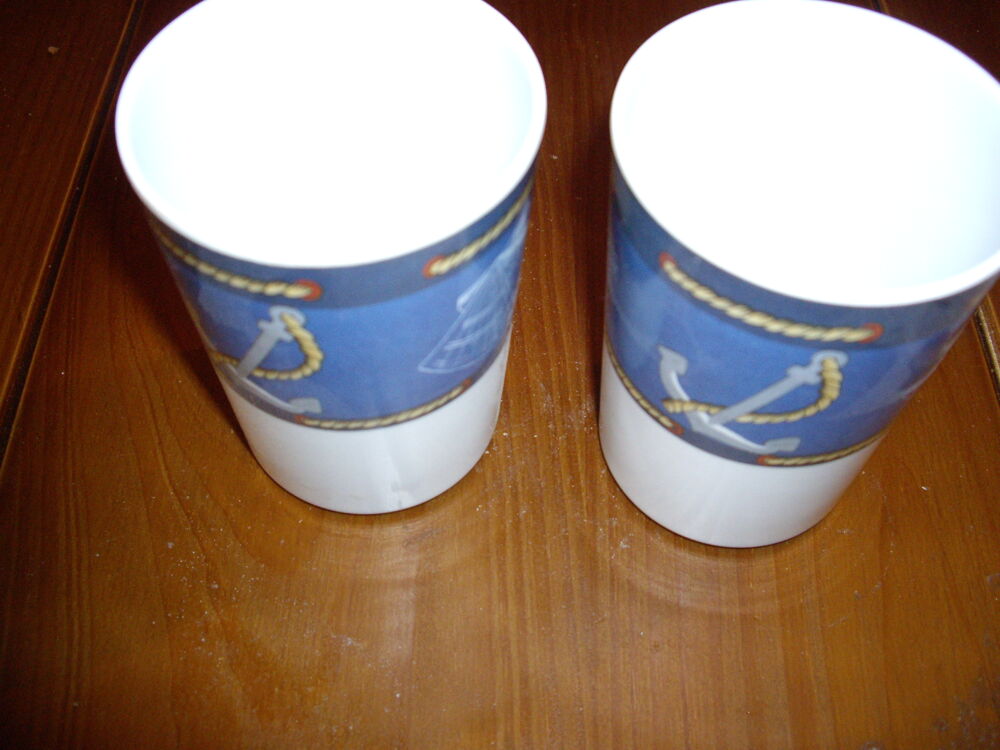 LOT 2 VERRES MARIN EN PLASTIQUE Cuisine