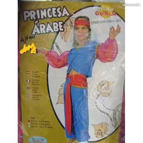 Costume Enfant Princesse Arabe 4/6 Ans
13 Saint-Zacharie (83)