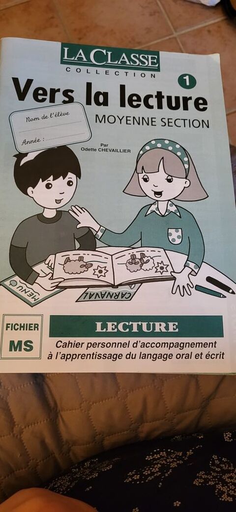 Vers la lecture Moyenne Section de Odette Chevaillier collec 4 Avesnes-sur-Helpe (59)