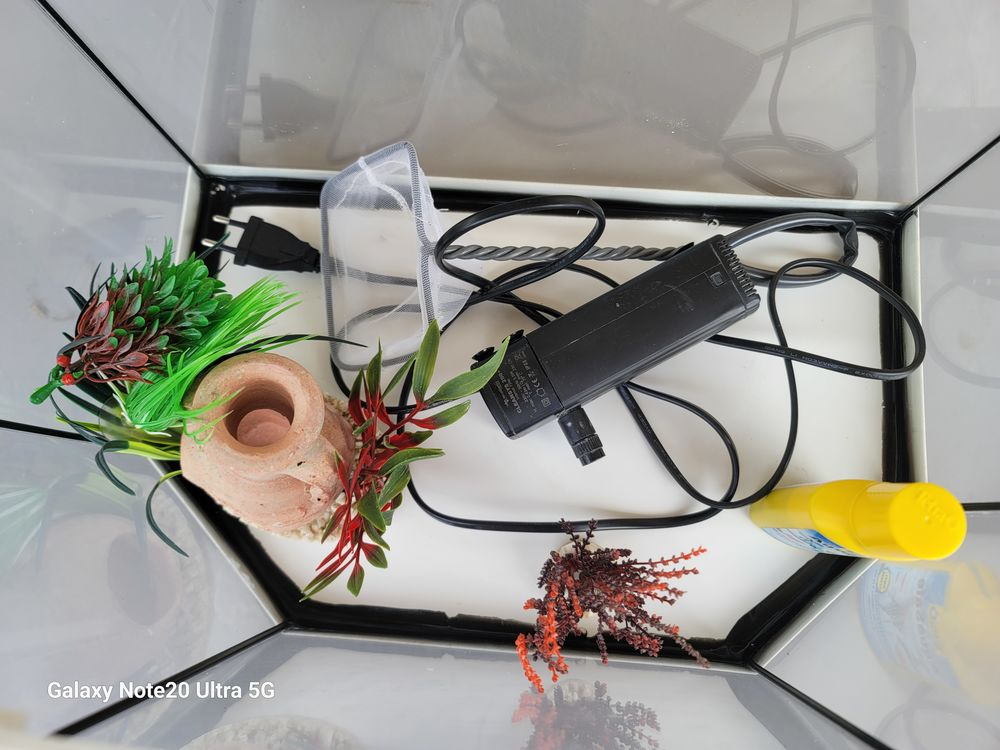   aquarium Aquatlantis Équipé filtre Blanc - 25L 