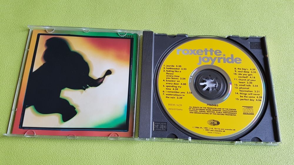 ROXETTE JOYRIDE CD et vinyles