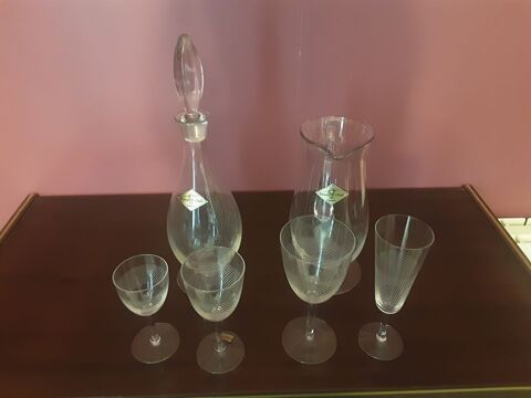Service à  verres en cristal 100 Villemur-sur-Tarn (31)