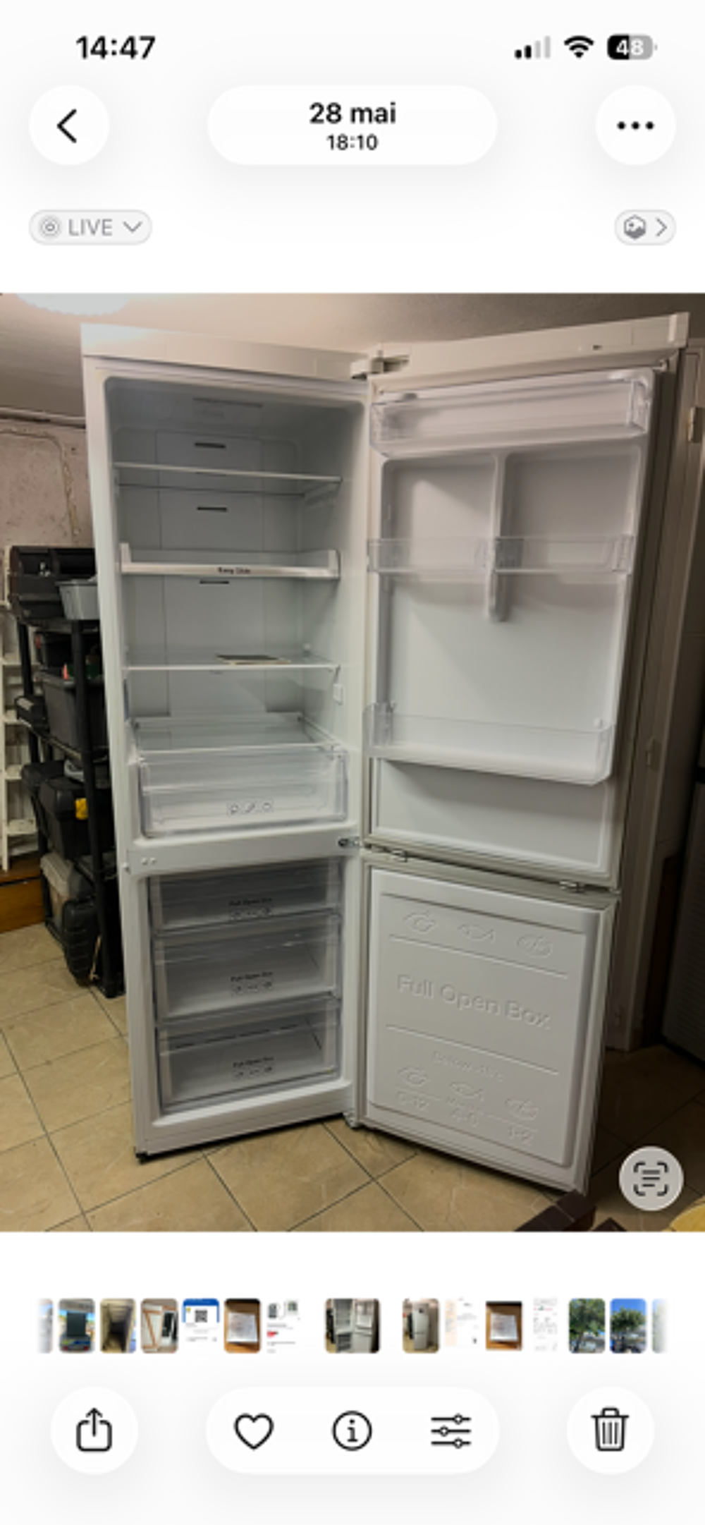 COMBINE ( refrigerateur-congelateur) Electroménager