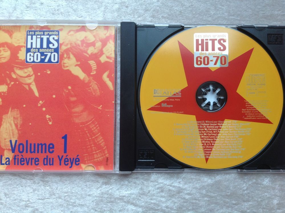 LES + GRANDS HITS DES ANN&Eacute;ES 60-70 Envoi Possible
CD et vinyles