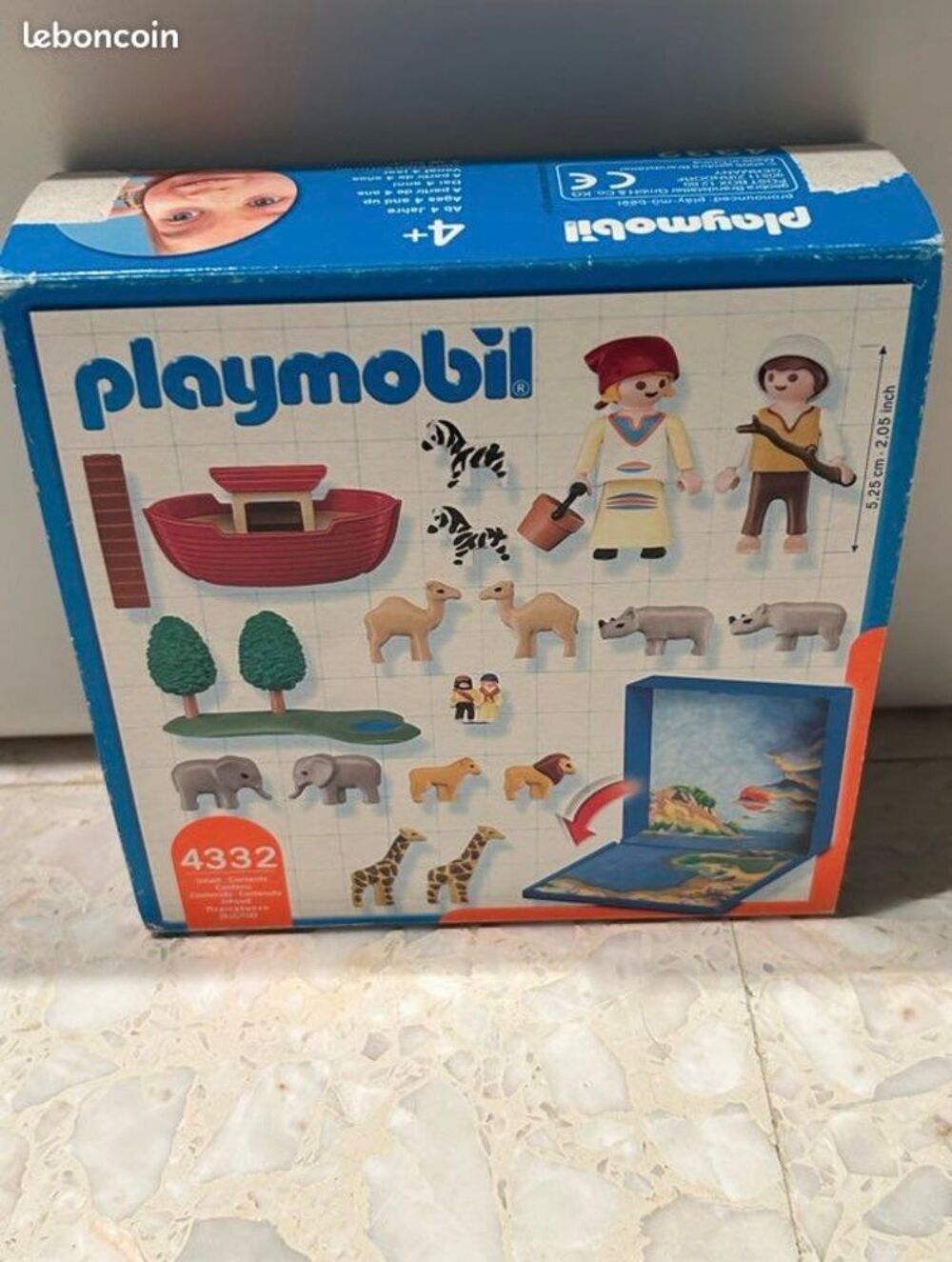 Playmobil Micro 4332 l'arche de No&eacute; Jeux / jouets
