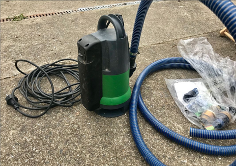 Vide Cave Eaux charge 550 W 50 Nantes (44)