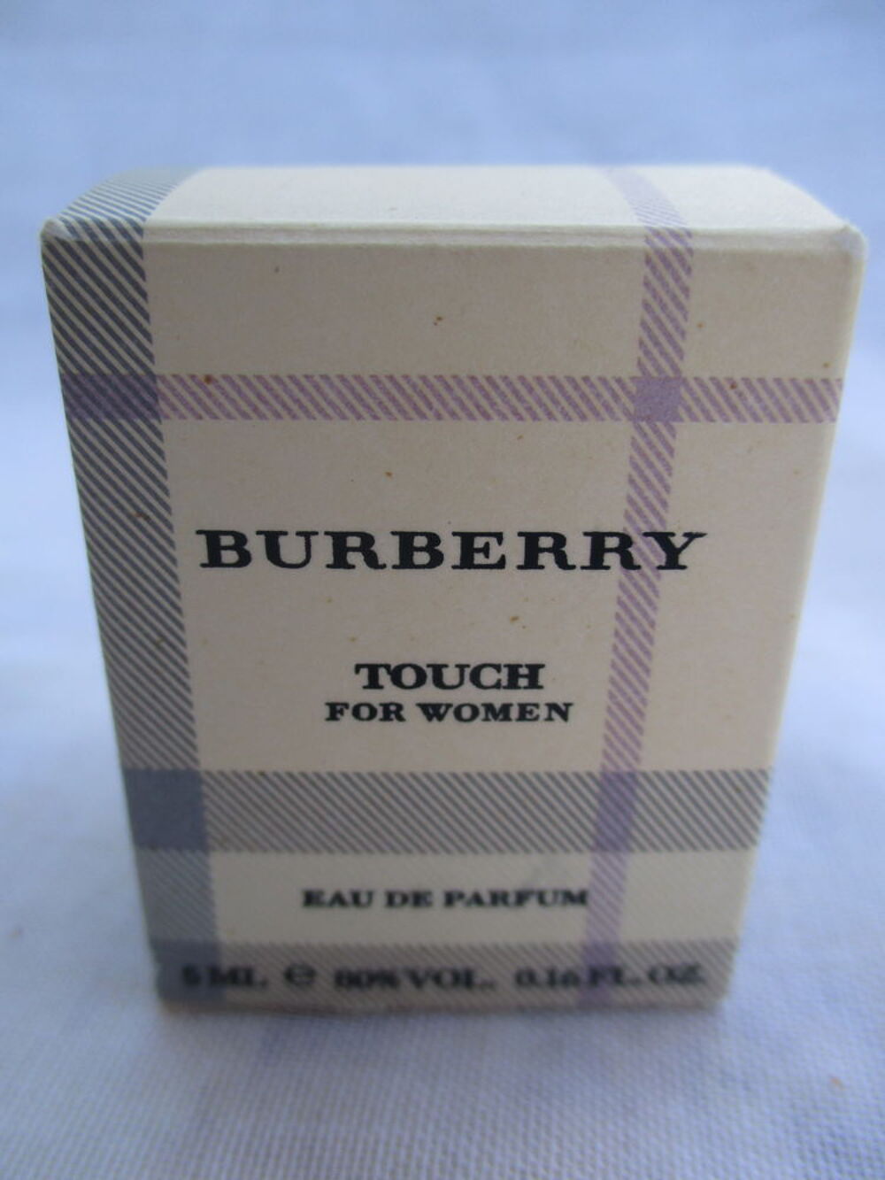 Miniature d'Eau de Parfum "Burberry Touch For Women" - Neuve 